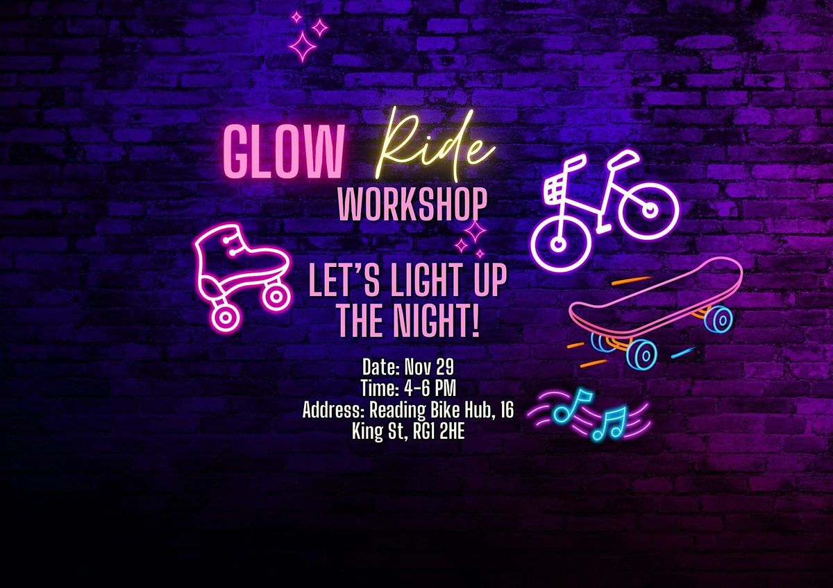 Reading Bike Hub Light Up your Bike Workshop for the Kidical Mass Glow Ride | Event in Reading | AllEvents