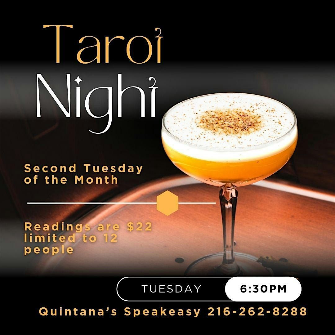Tarot Card Reading in The Speakeasy at Quintana's 7:30pm-8:30pm, 13 January | Event in Cleveland Heights | AllEvents