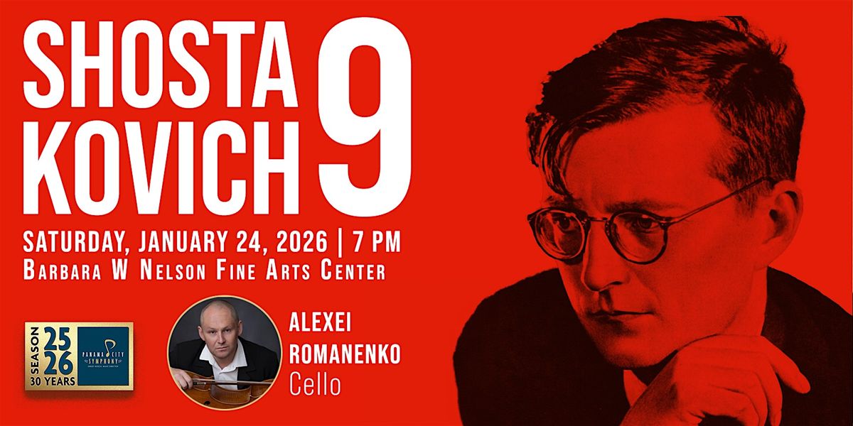 Shostakovich Symphony No. 9, Featuring Virtuoso Cellist, Alexei Romanenko, 24 January | Event in Panama City