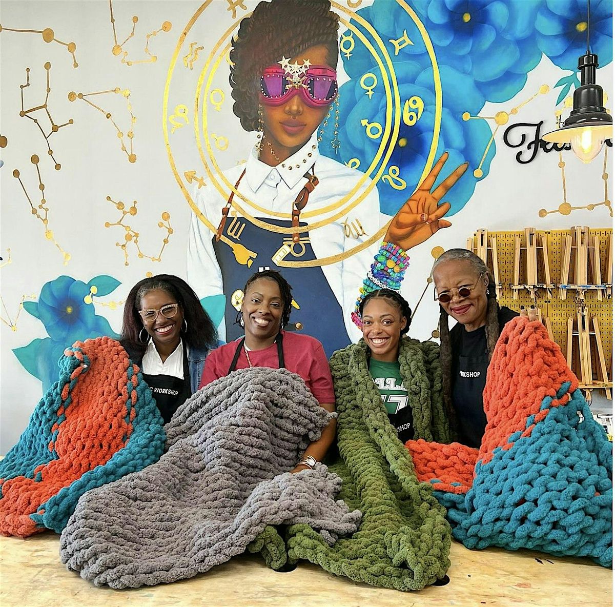 Cozy Conversations & Peer Support: Chunky Blanket Workshop, 10 January | Event in Baltimore | AllEvents
