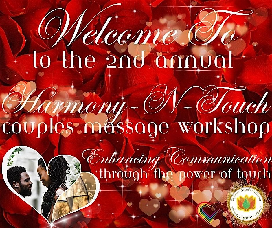 2nd Annual Harmony-N-Touch: Summer Love Couples Massage Workshop, 19 July | Event in Greensboro | AllEvents