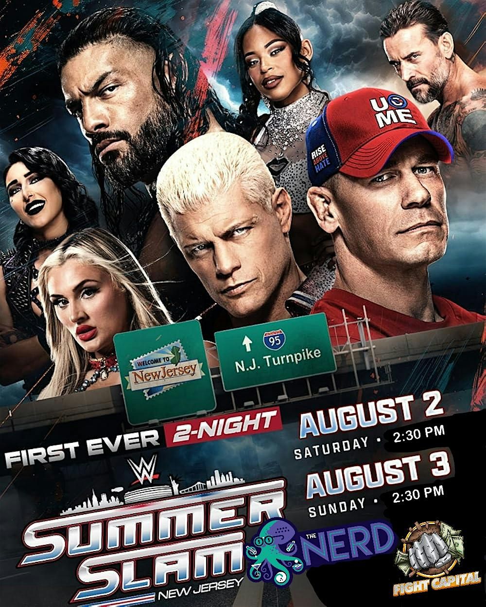 WWE Summerslam Day 2 Watch Party at The Nerd, 3 August | Event in Las Vegas | AllEvents