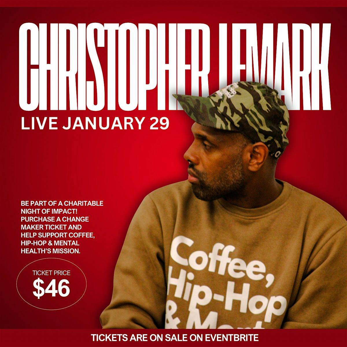 Christopher LeMark Live, Coffee, Hip-Hop & Mental Health Cafe, West ...