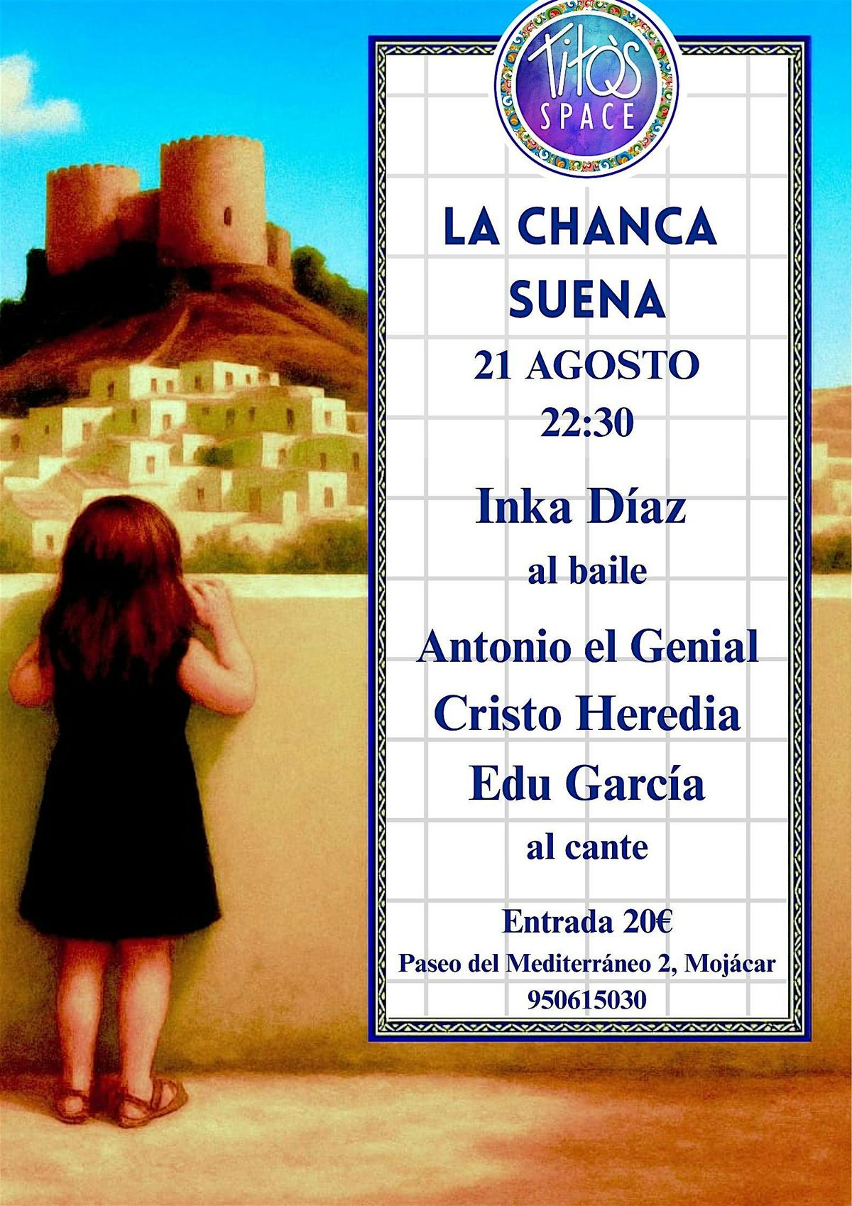La Chanca Suena, 21 August | Event in Vista de los Ángeles-Rumina | AllEvents