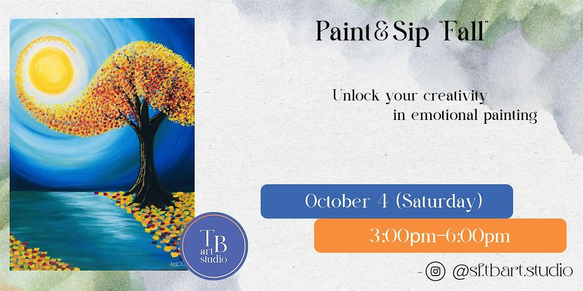 Sip&Paint Acrylic Painting Workshop "Fall" | Event in San Francisco | AllEvents