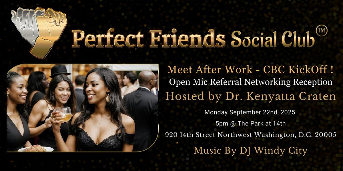 Meet After Work CBC Kickoff!, 22 September | Event in Washington | AllEvents