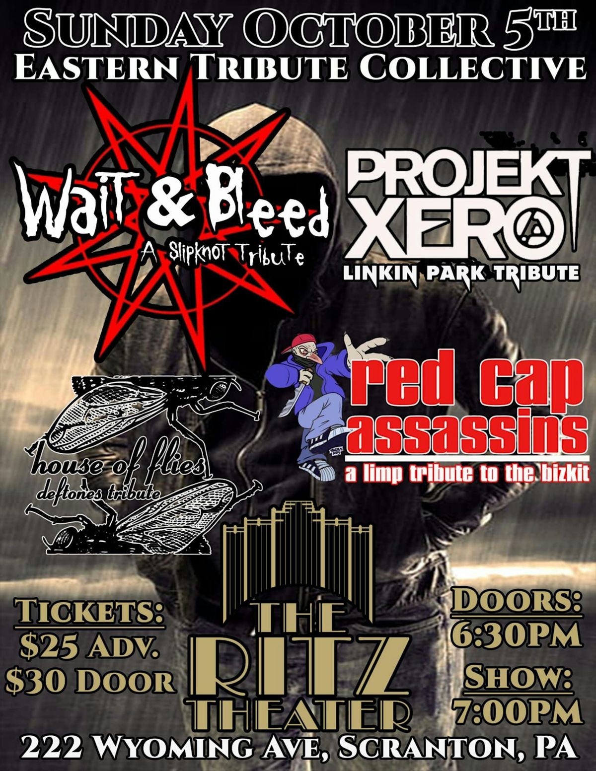 Wait & Bleed - A Slipknot Tribute, 5 October | Event in Scranton | AllEvents