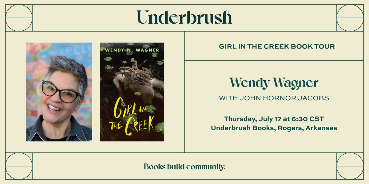 Author Talk with Wendy Wagner and John Hornor Jacobs, 17 July | Event in Rogers | AllEvents