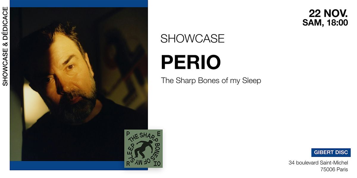 GIBERT showcase & dédicace : PERIO, 22 November | Event in Paris | AllEvents