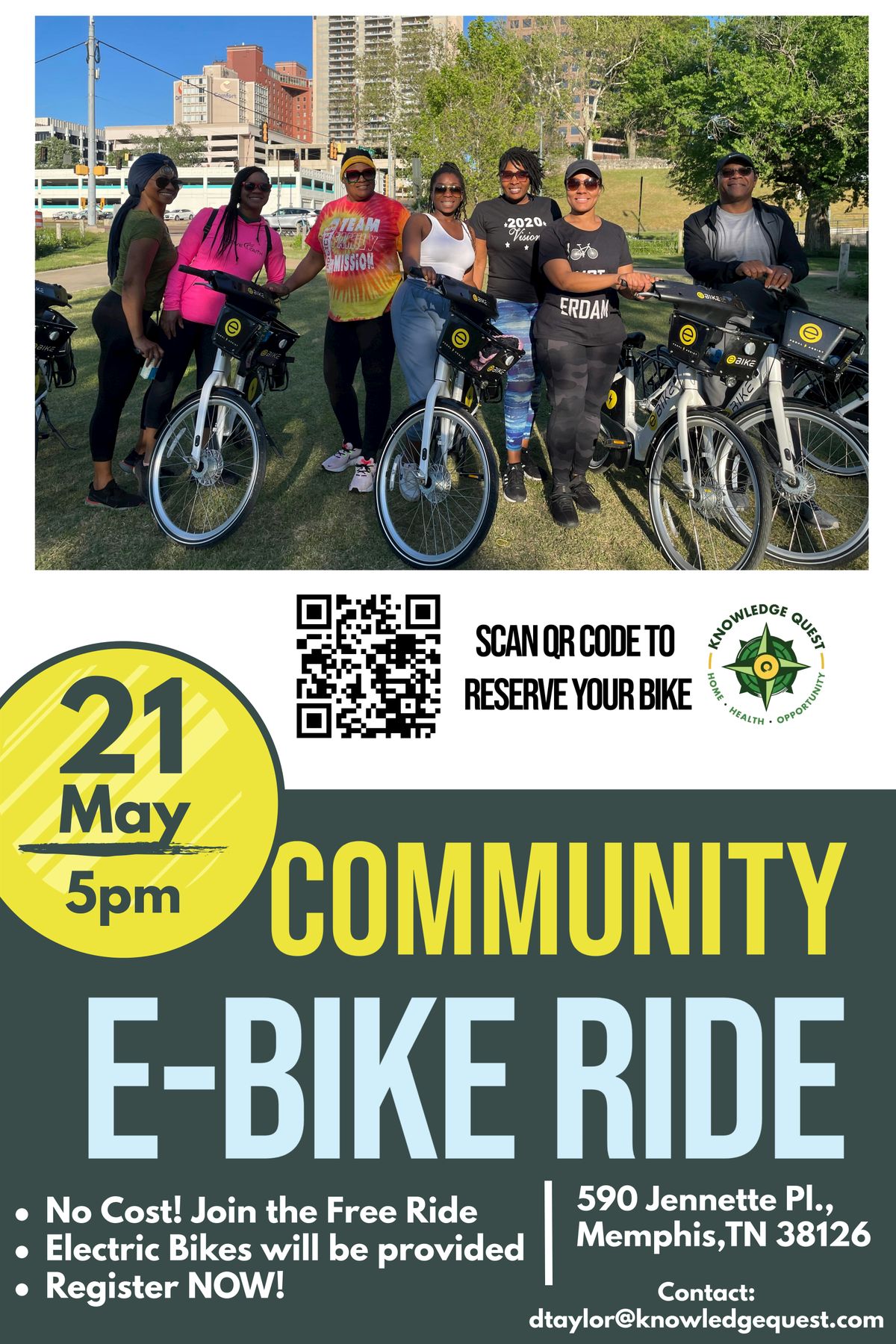 Community Electric Bike Ride | Event in Memphis | AllEvents
