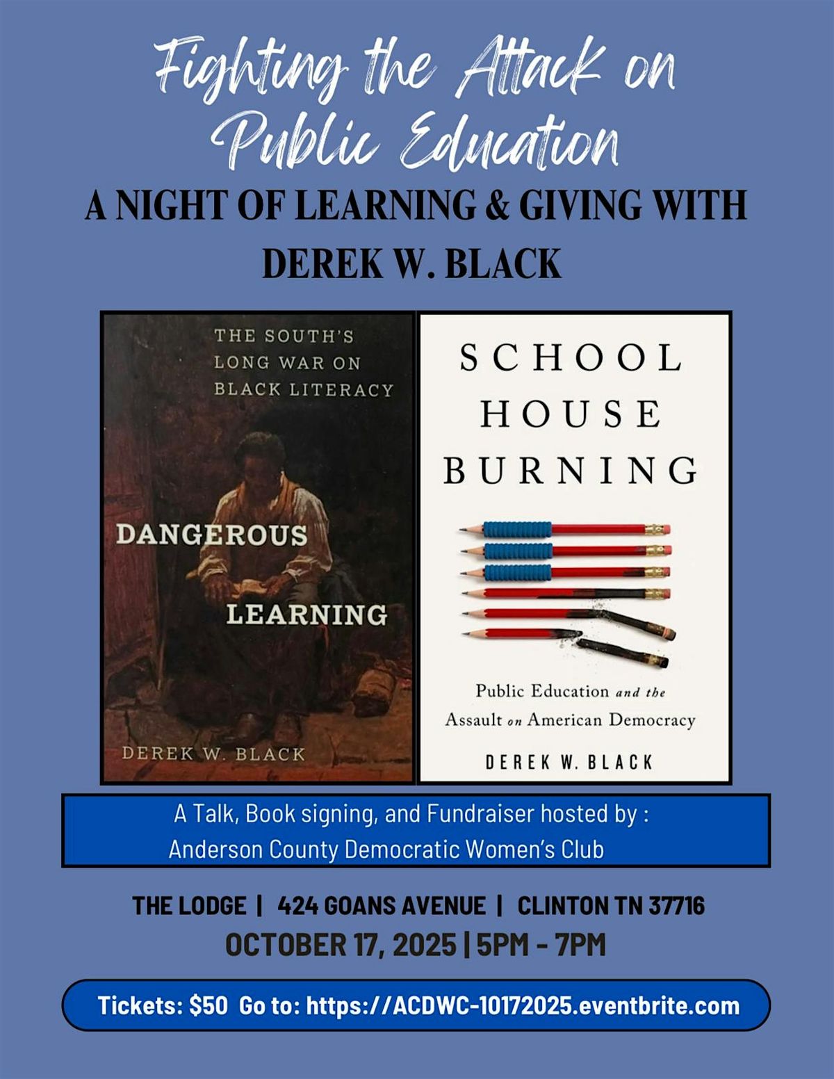 Fighting the Attack on Public Education: A Night of Learning & Giving, 17 October | Event in Clinton | AllEvents