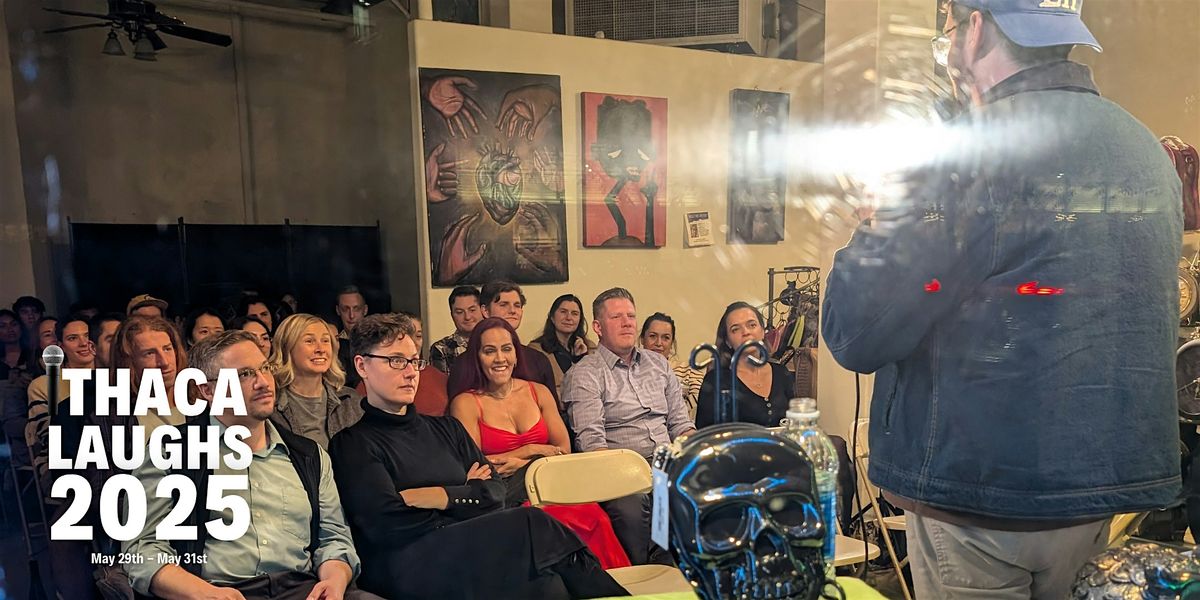 Downtown Comedy Night at Envious Handbags - Ithaca Laughs 2025, 30 May | Event in Ithaca | AllEvents