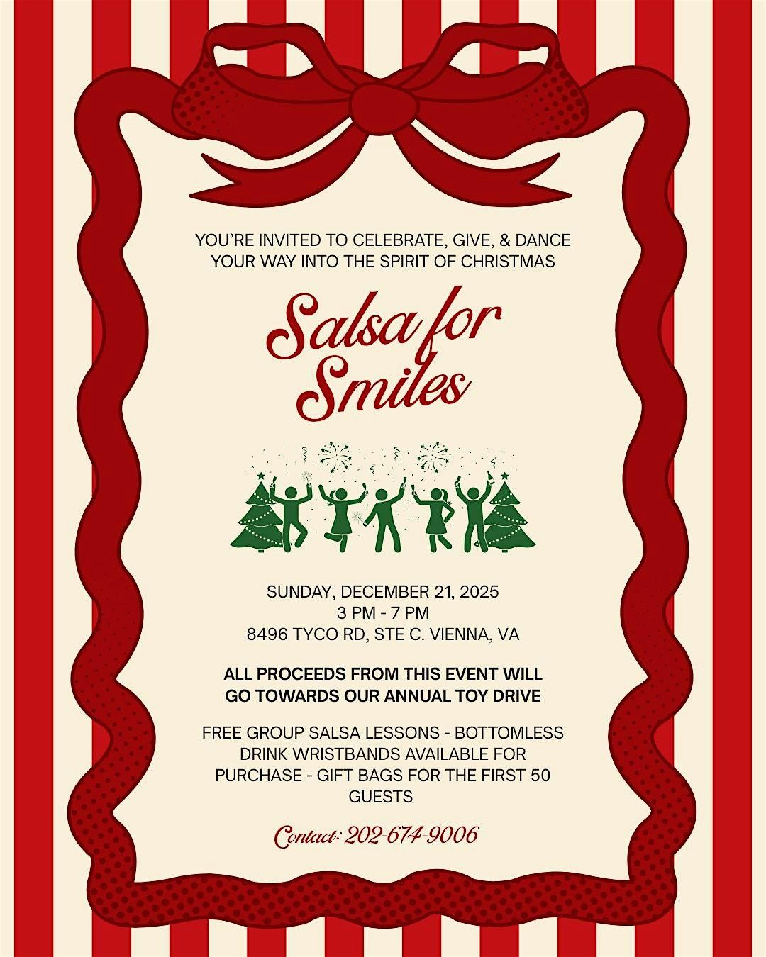 Salsa for Smiles, 21 December | Event in Vienna | AllEvents