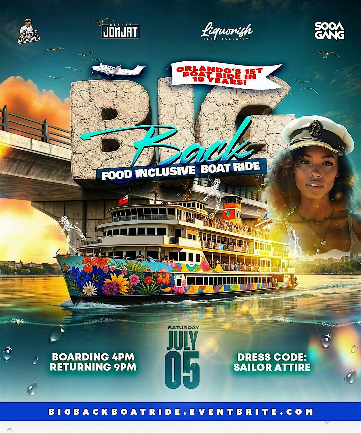 Big Back Boat Ride, 5 July | Event in Sanford | AllEvents