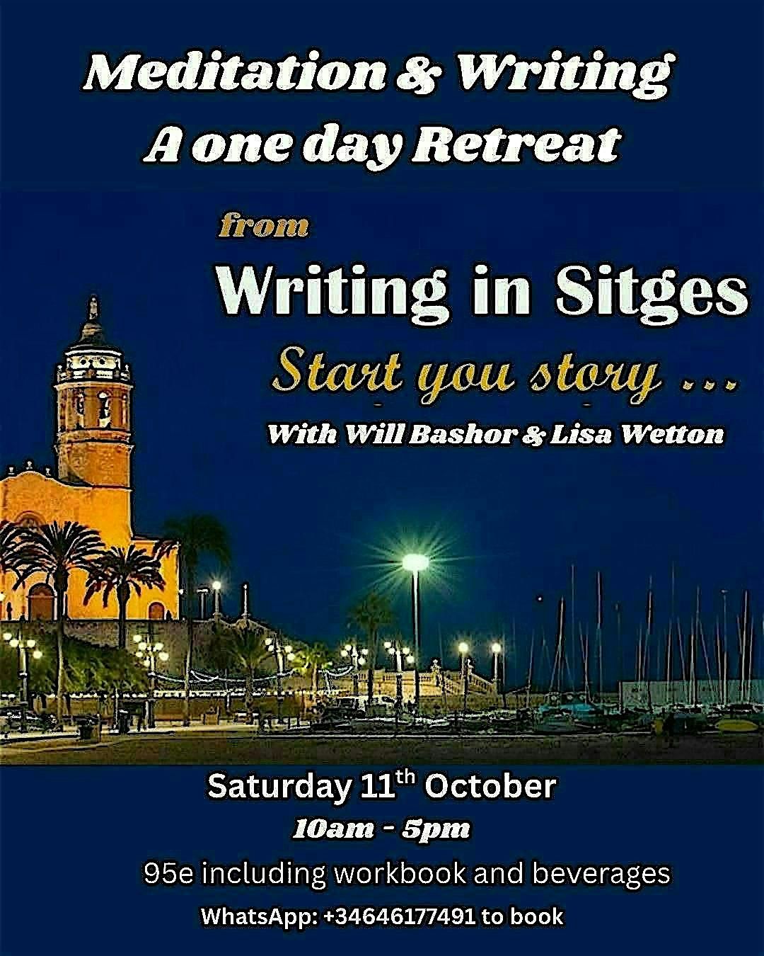 WRITING IN SITGES - A One Day Meditation and Writing Retreat, 11 October | Event in Sitges | AllEvents