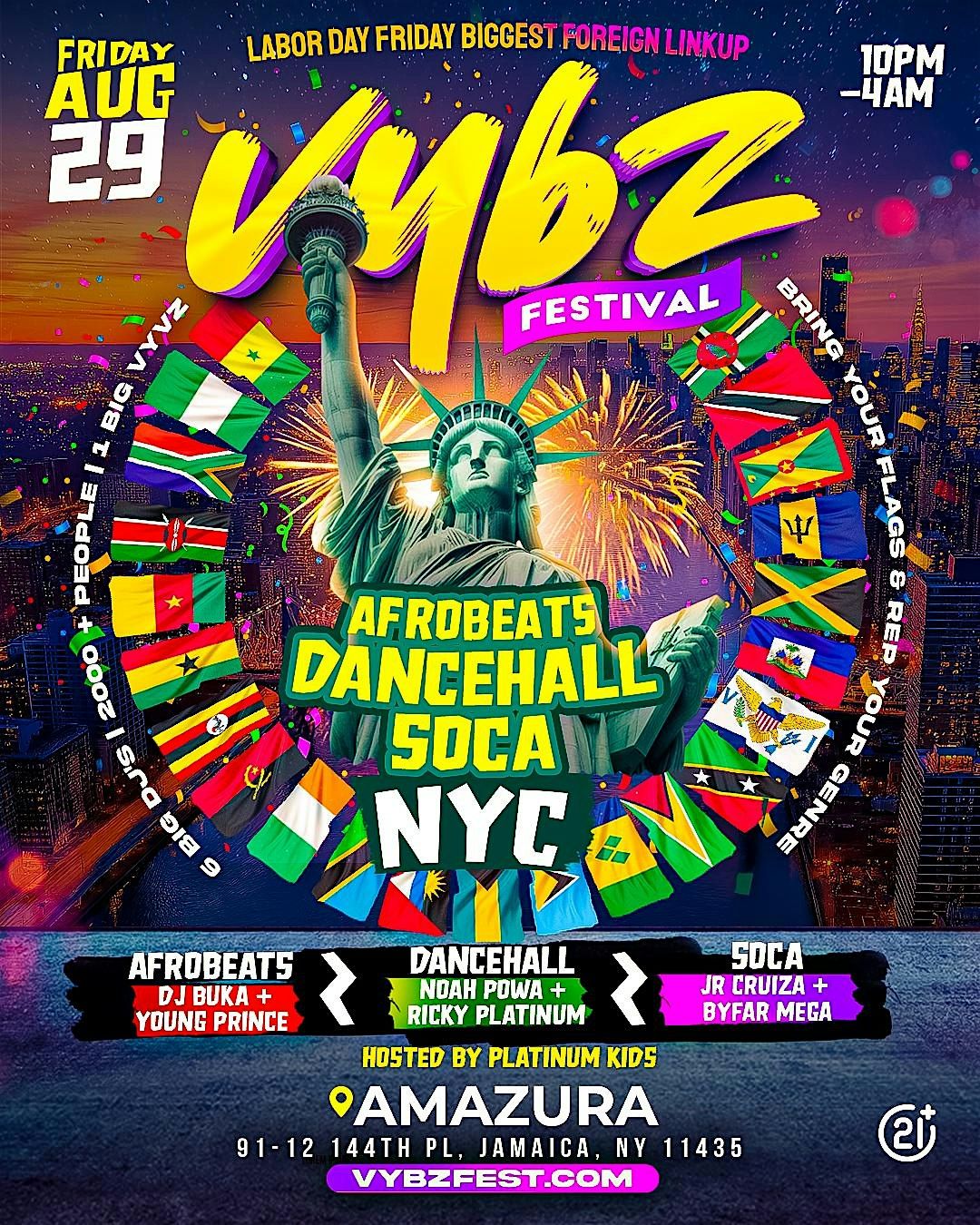 VYBZ FEST, 29 August | Event in Queens | AllEvents
