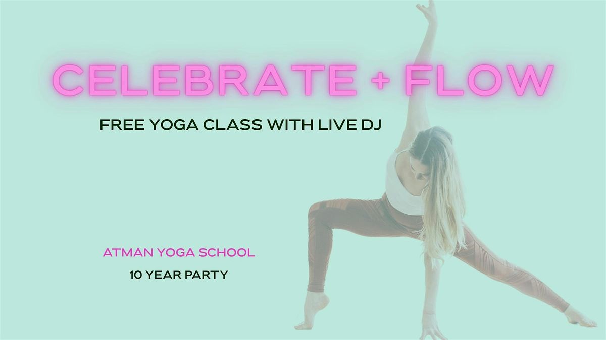 CELEBRATE + FLOW! Free Yoga Class with Live DJ, 2 August | Event in Majorstuen | AllEvents