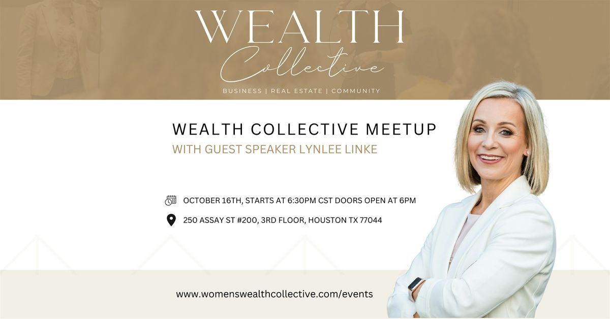 Wealth Collective Meetup, 16 October | Event in Houston | AllEvents