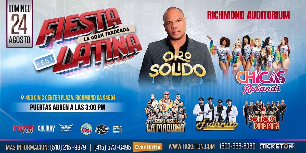 FIESTA LATINA FEST, 24 August | Event in Richmond | AllEvents