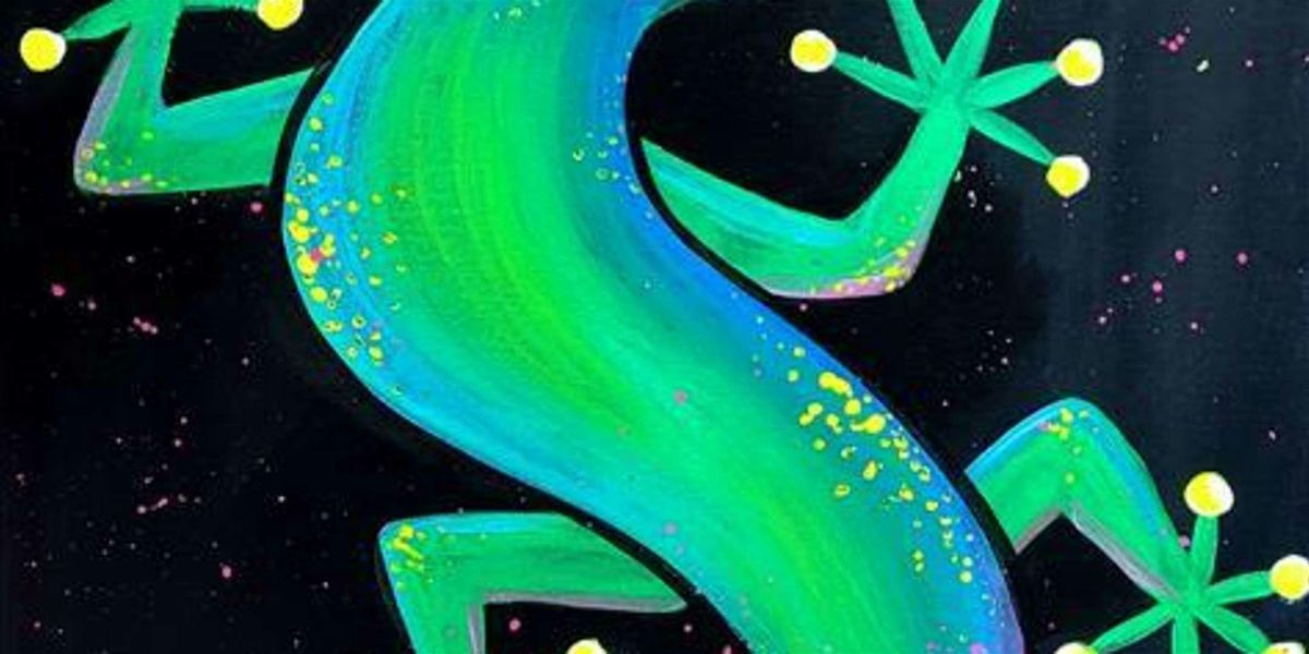 Glowing Gecko - Paint and Sip by Classpop!™, 24 July | Event in San Antonio | AllEvents