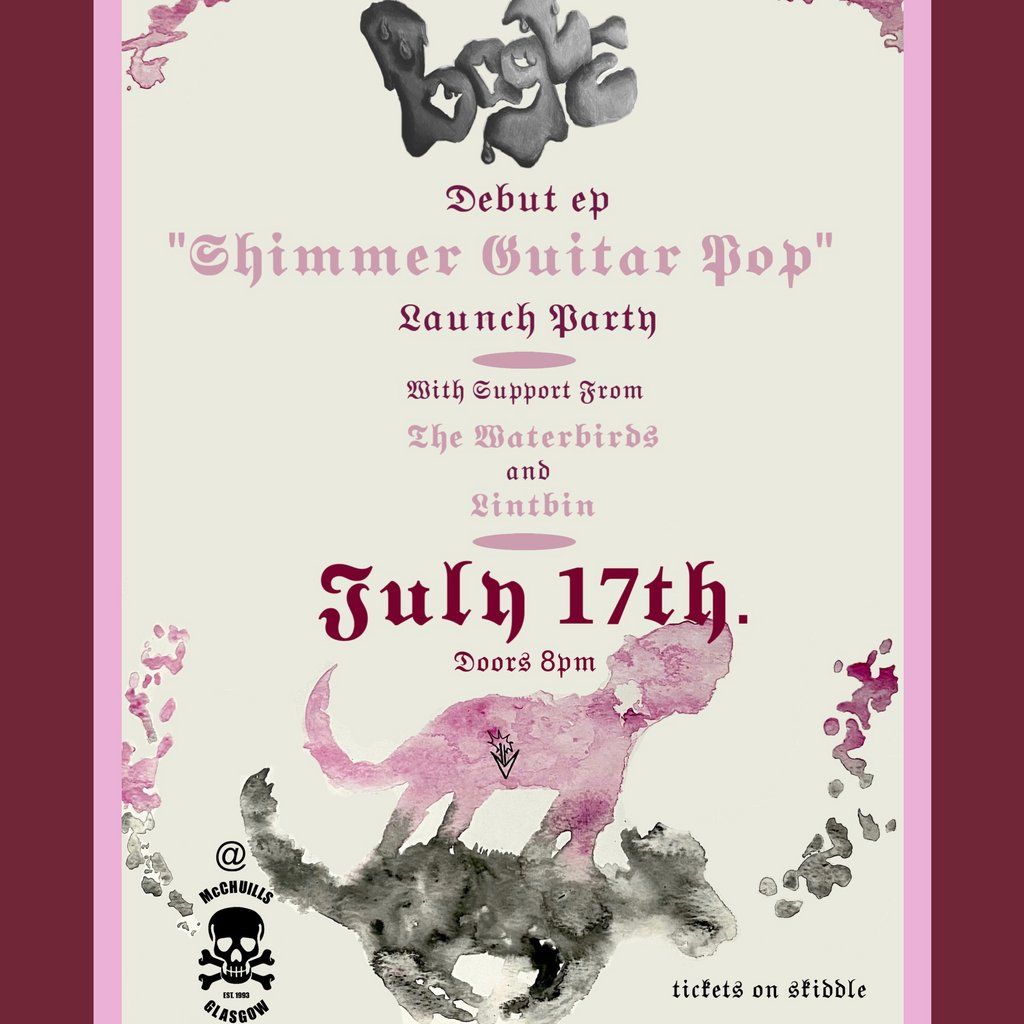 Bogle | Shimmer Guitar Pop Launch Party, 17 July | Event in Glasgow | AllEvents