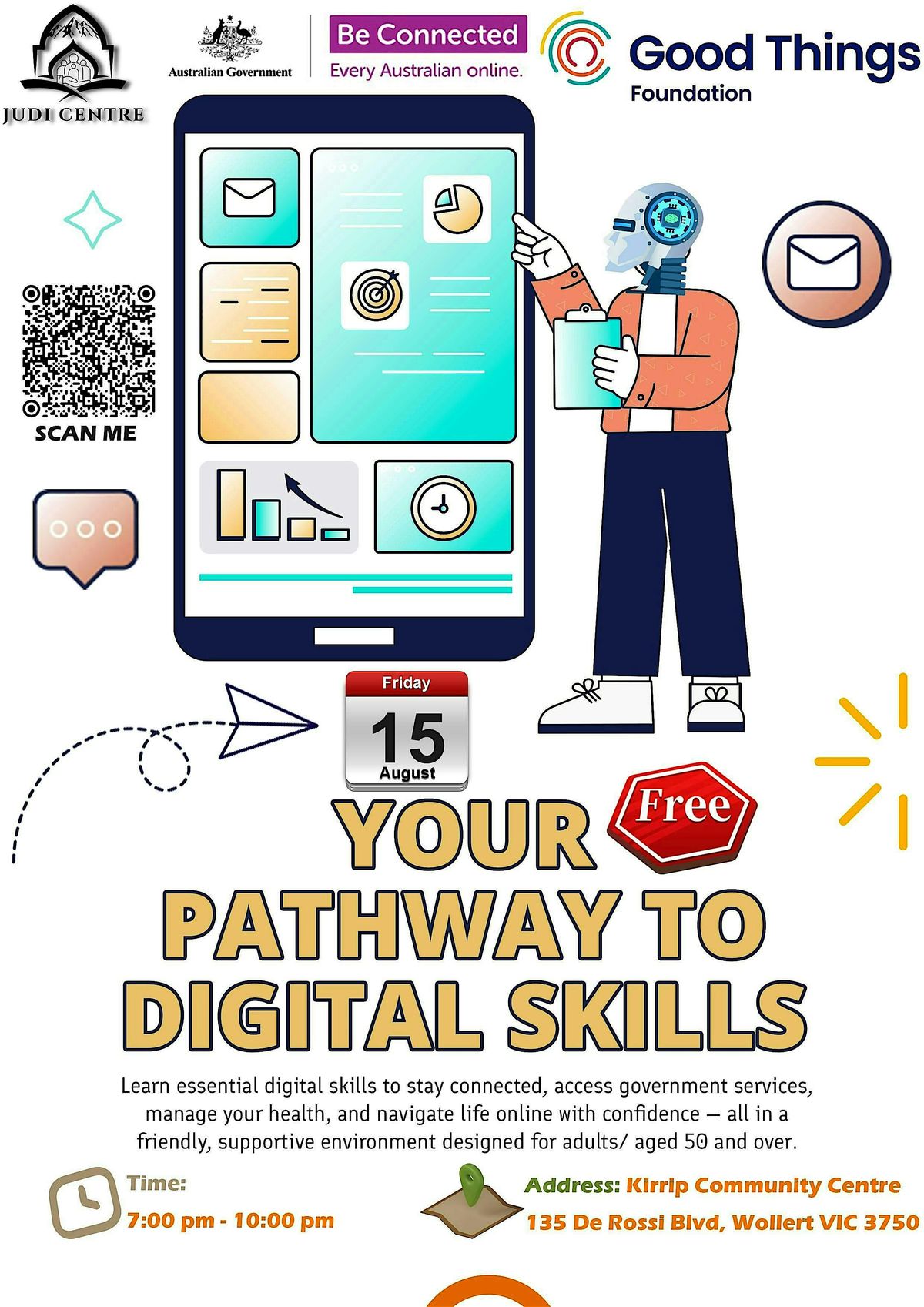 Building Digital Skills for Over 50s | Event in Wollert | AllEvents