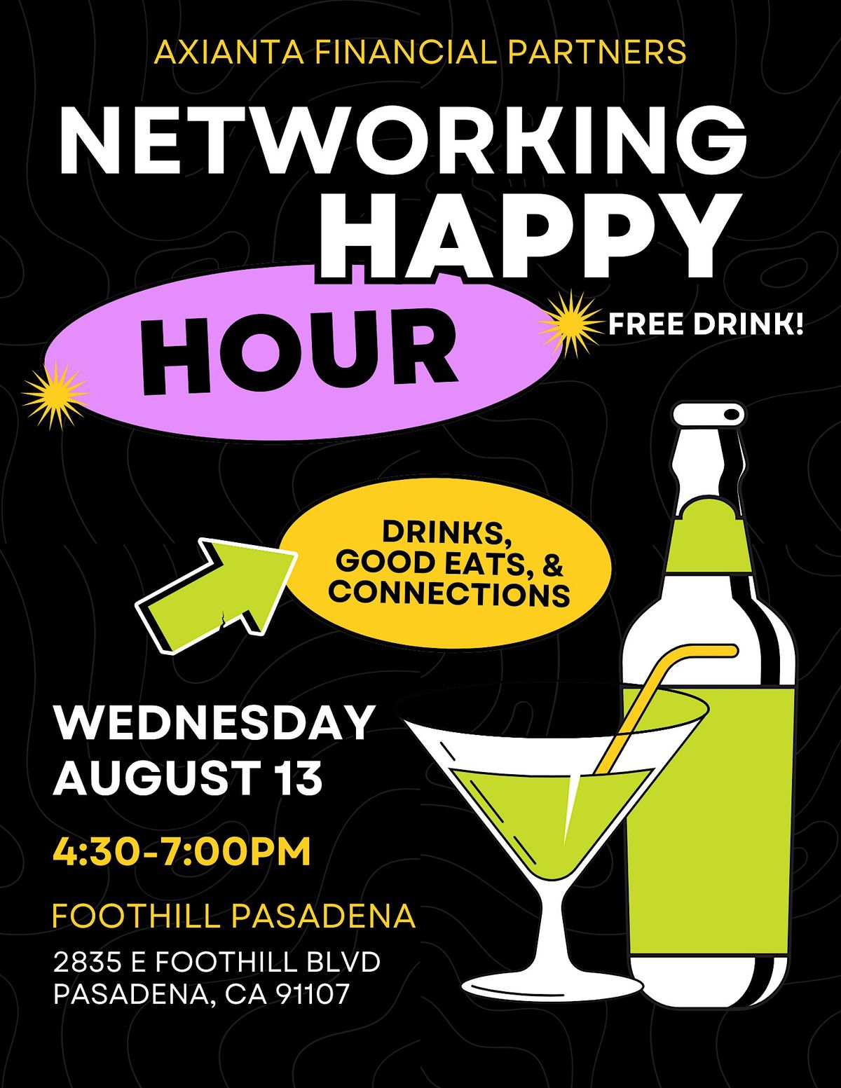 Summer Networking Happy Hour, 13 August | Event in Pasadena | AllEvents