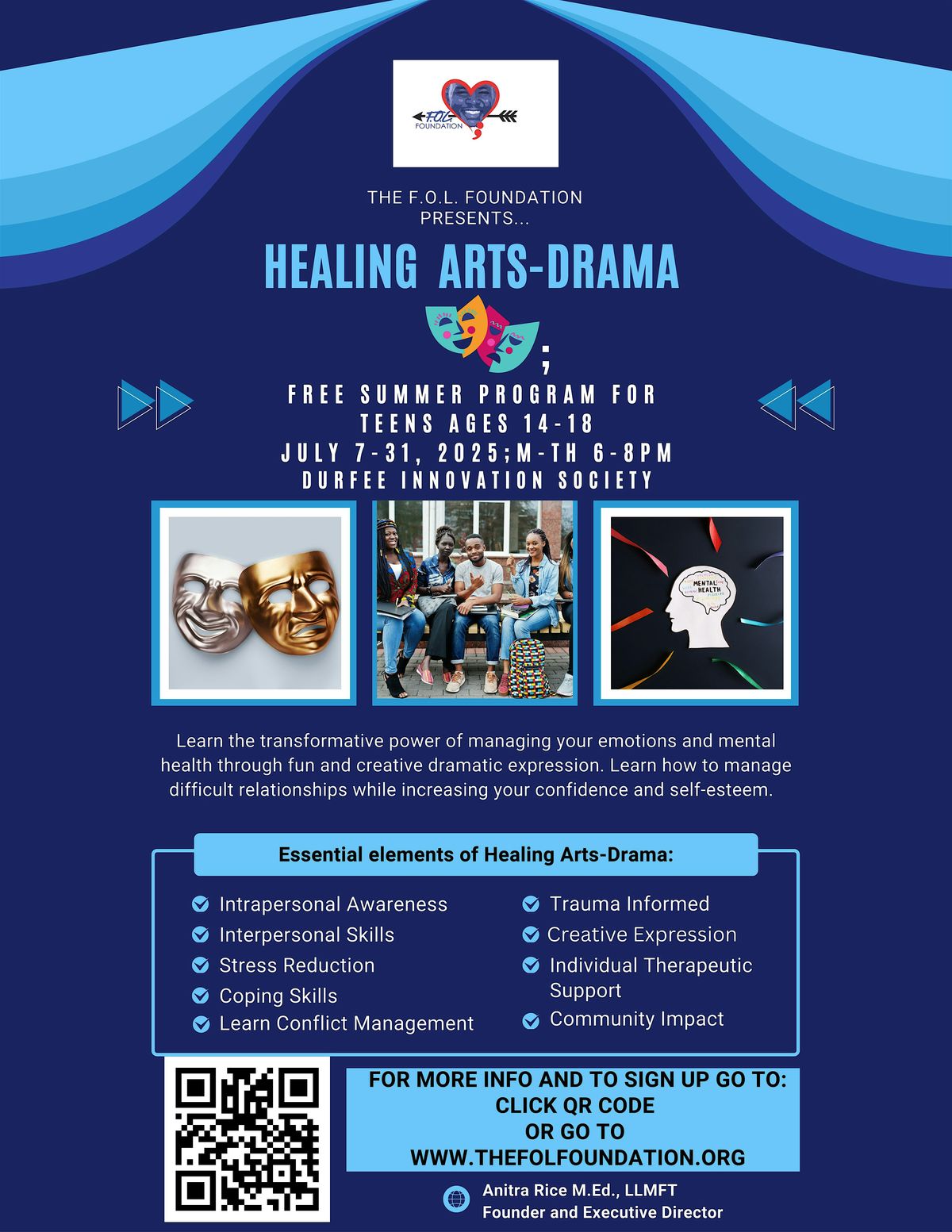 Healing Arts-Drama, 30 June | Event in Detroit | AllEvents