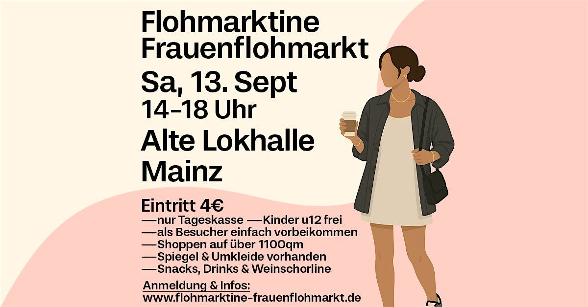 Flohmarktine Frauenflohmarkt / Mädchenflohmarkt! Sa, 13.09. Mainz, 13 September | Event in Mainz | AllEvents