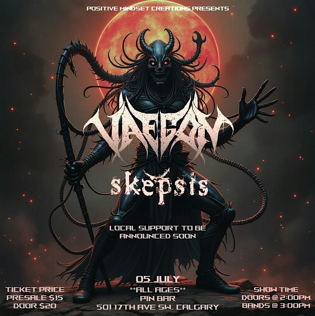 VAEGON/SKEPSIS/HUMANS AS TOTEMS @ PINBAR, 5 July | Event in Calgary | AllEvents