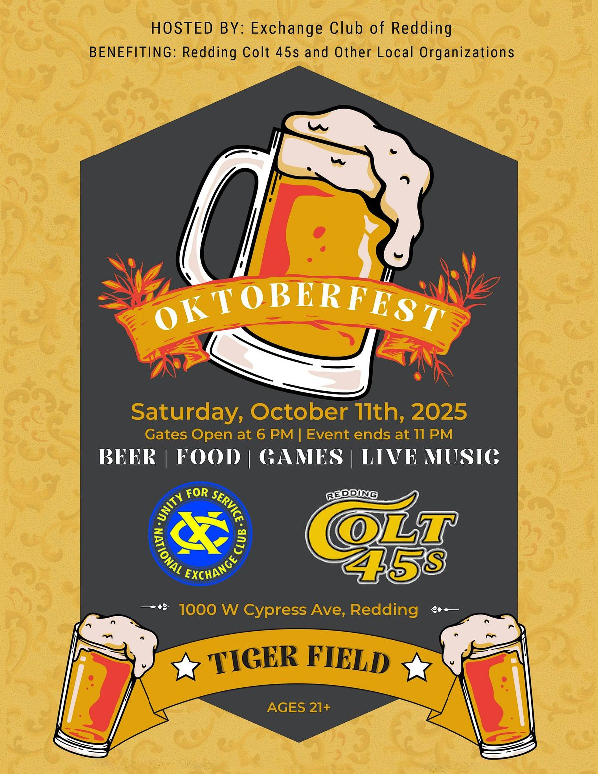 Redding Oktoberfest, 11 October | Event in Redding | AllEvents