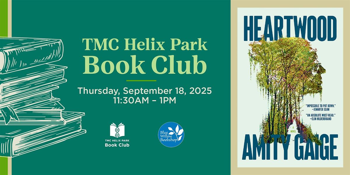 TMC Helix Park Book Club, 18 September | Event in Houston | AllEvents