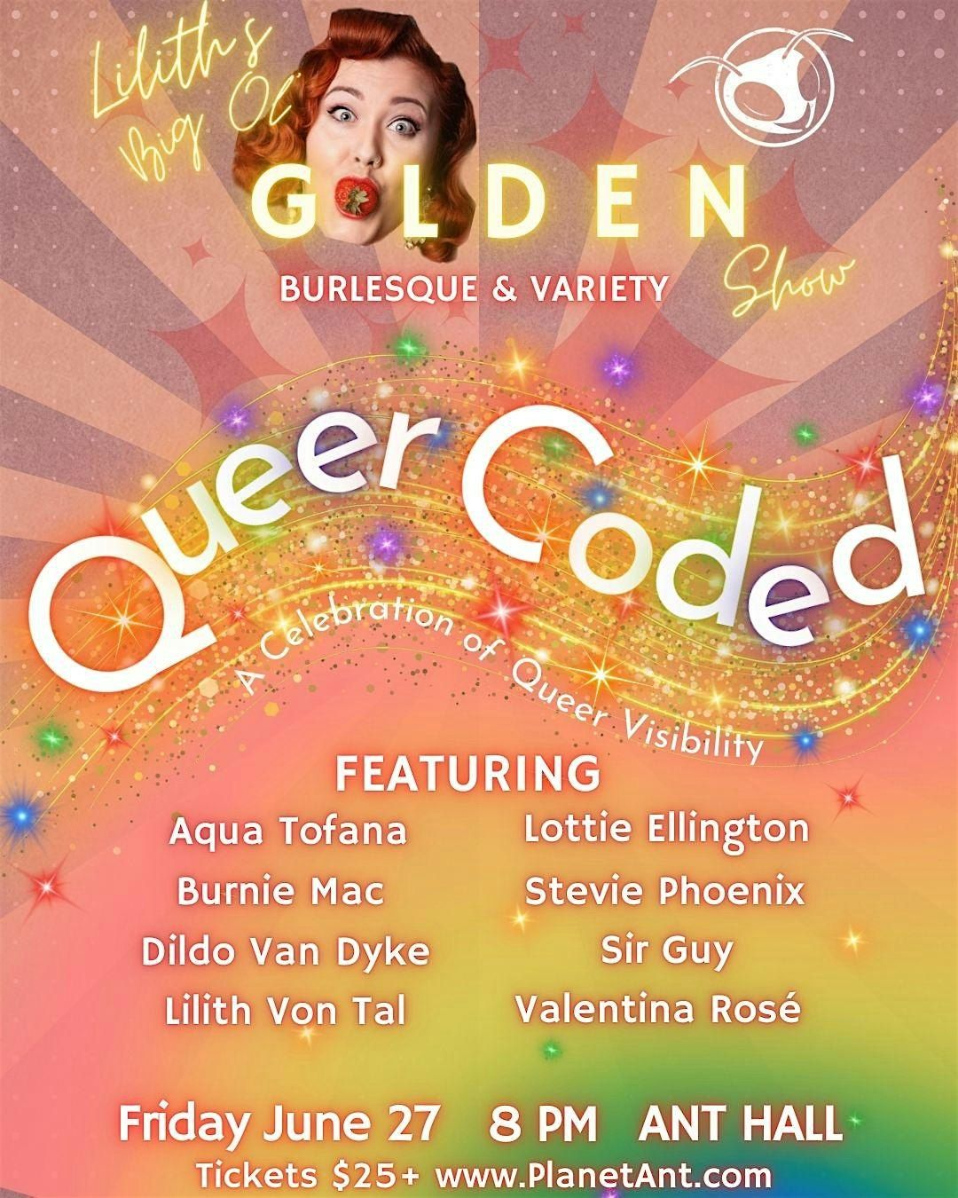 BURLESQUE | Queer Coded: A Celebration of Queer Visibility, 27 June | Event in Hamtramck | AllEvents