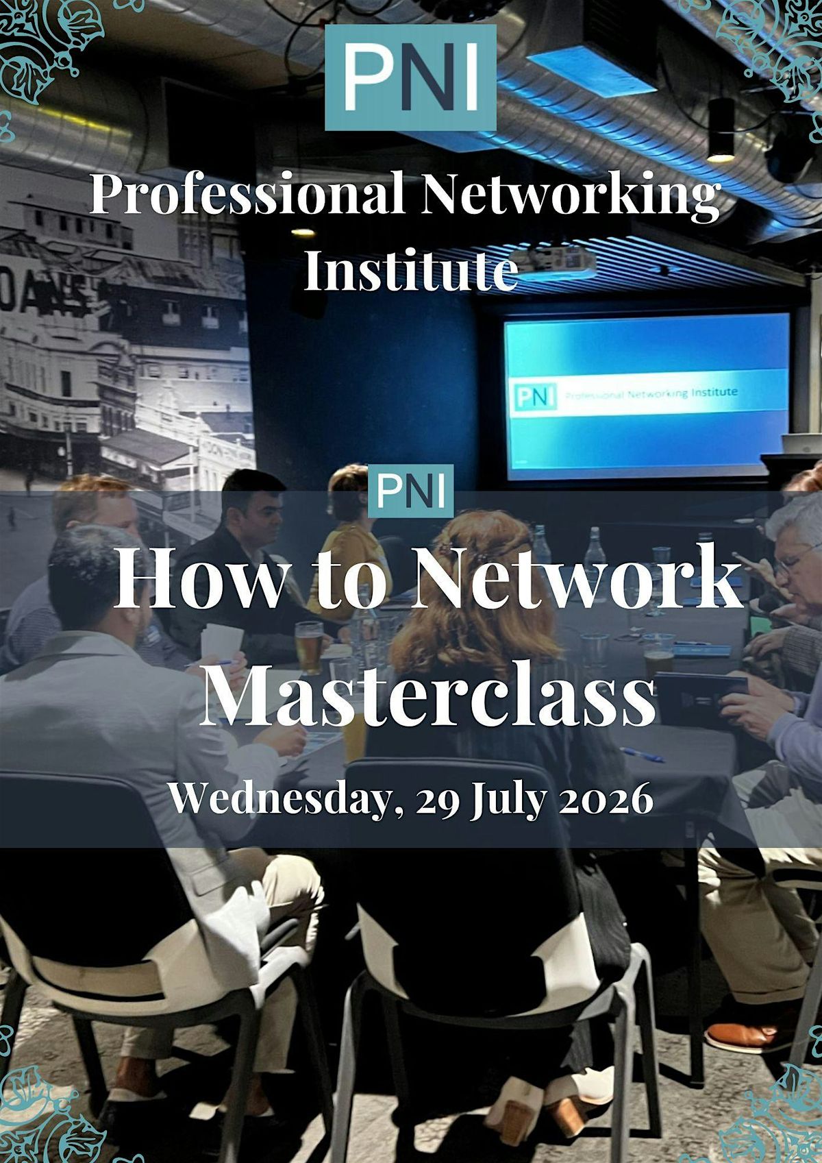 PNI How to Network Masterclass - July 2026, 29 July | Event in Perth | AllEvents