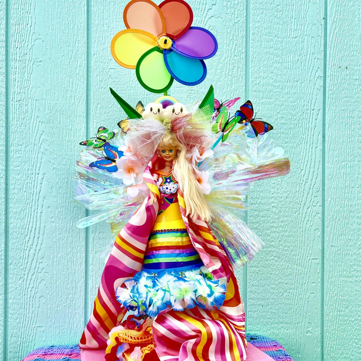 Recycled Rainbow  Centerpiece Pride Craft and Sip, 17 May | Event in Portland | AllEvents