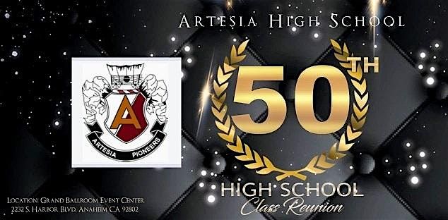 Artesia High School  - Lakewood California - 50 Year Class Reunion 2025, 5 October | Event in Anaheim | AllEvents
