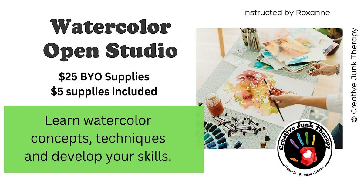 Watercolor Open Studio | Event in Brandon | AllEvents