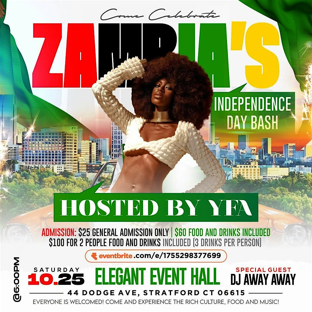 Zambia's Independence Day Bash, 25 October | Event in Stratford | AllEvents