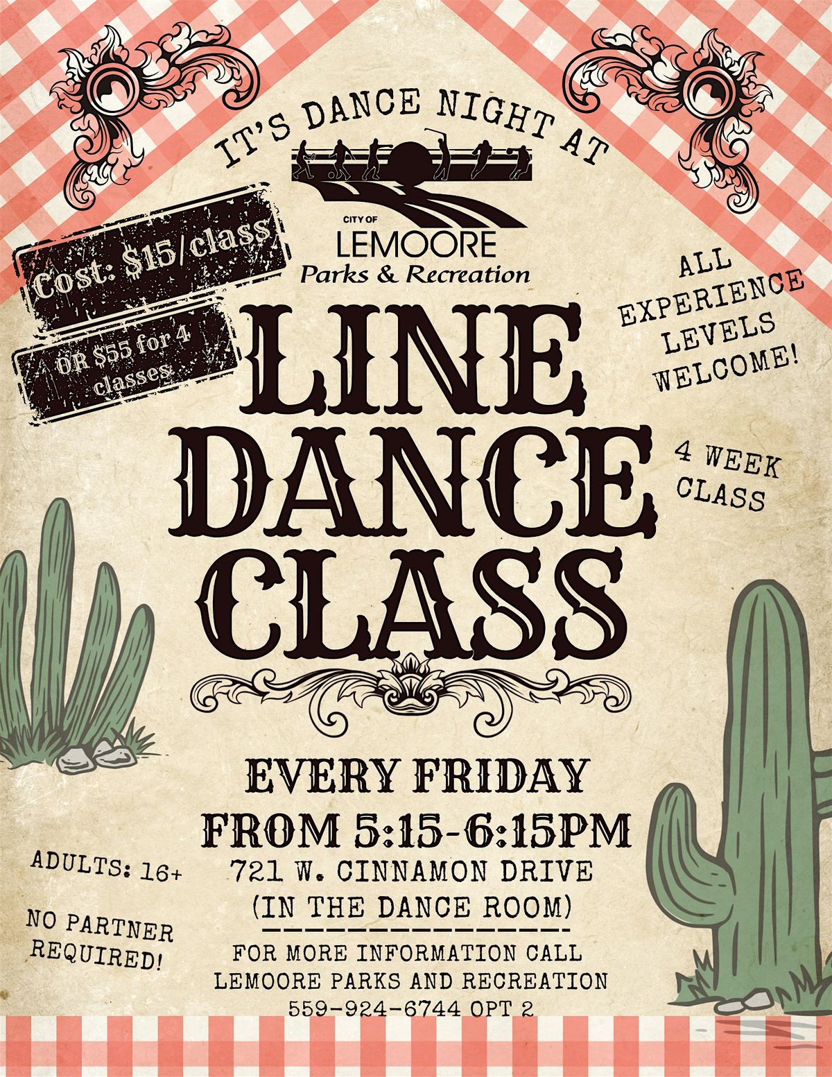 Line Dance Class | Event in Lemoore | AllEvents