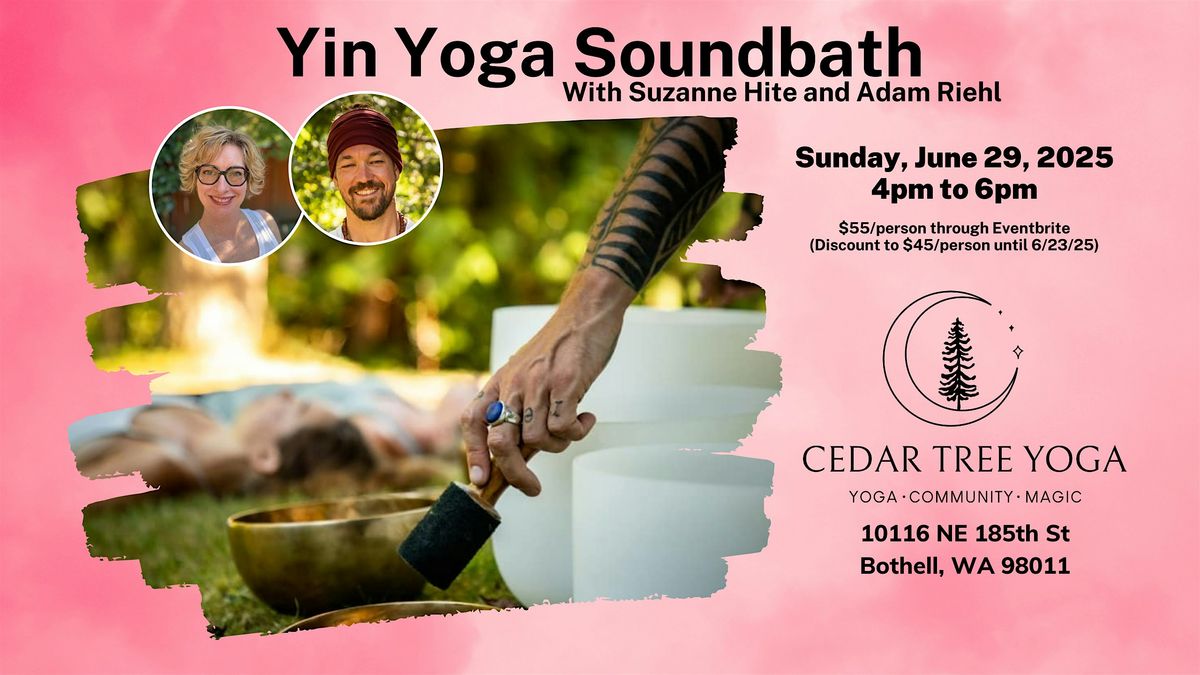 Yin Yoga & Sound Bath, 29 June | Event in Bothell | AllEvents