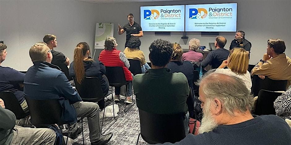 November Monthly Chamber Meeting with Networking, 25 November | Event in Paignton | AllEvents