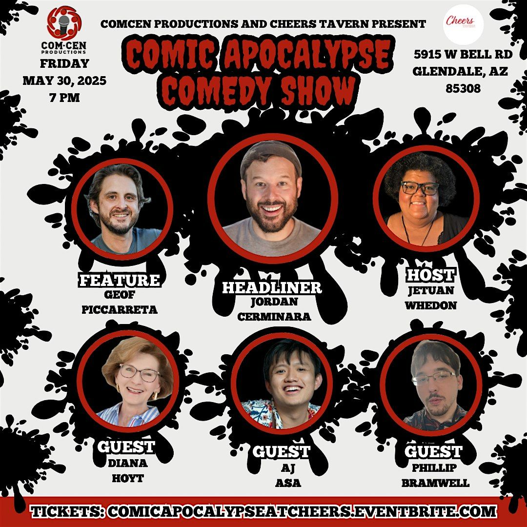 Comic Apocalypse Comedy Show, 30 May | Event in Glendale | AllEvents