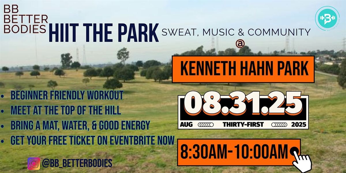 HIIT the Park: Sweat, Music & Community at Kenneth Hahn, 31 August | Event in Los Angeles | AllEvents