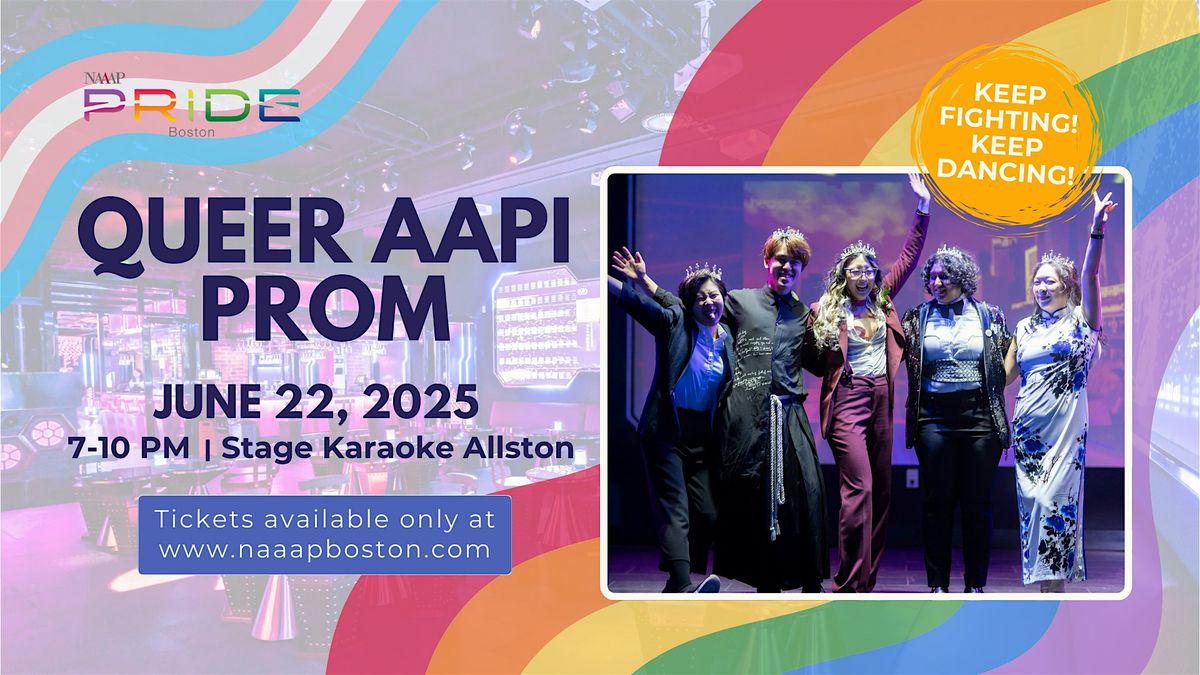 Queer Prom 2025!! By NAAAP Boston Pride, 22 June | Event in Boston | AllEvents