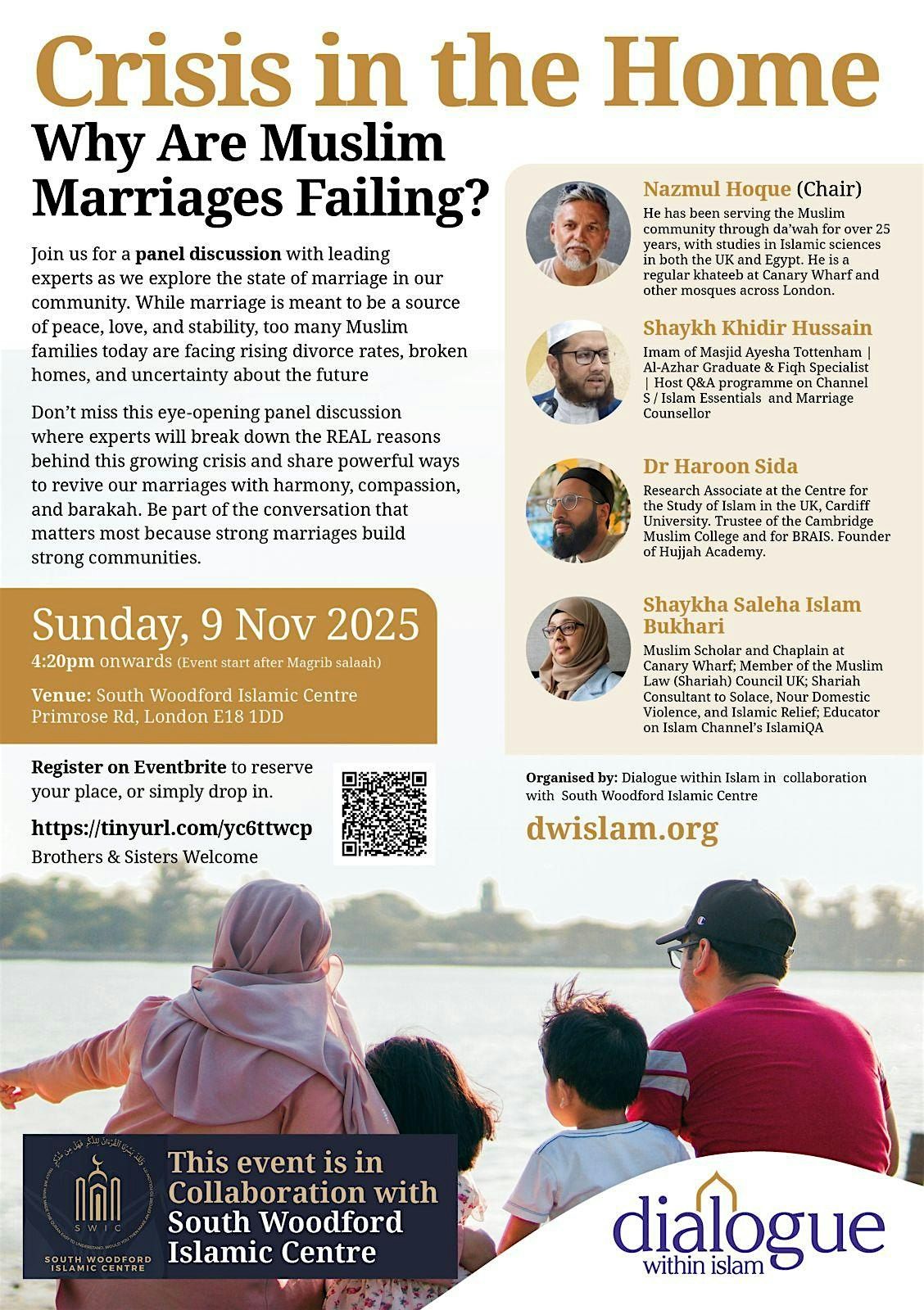 Crisis in the Home: Why Are Muslim Marriages Failing?, South Woodford ...