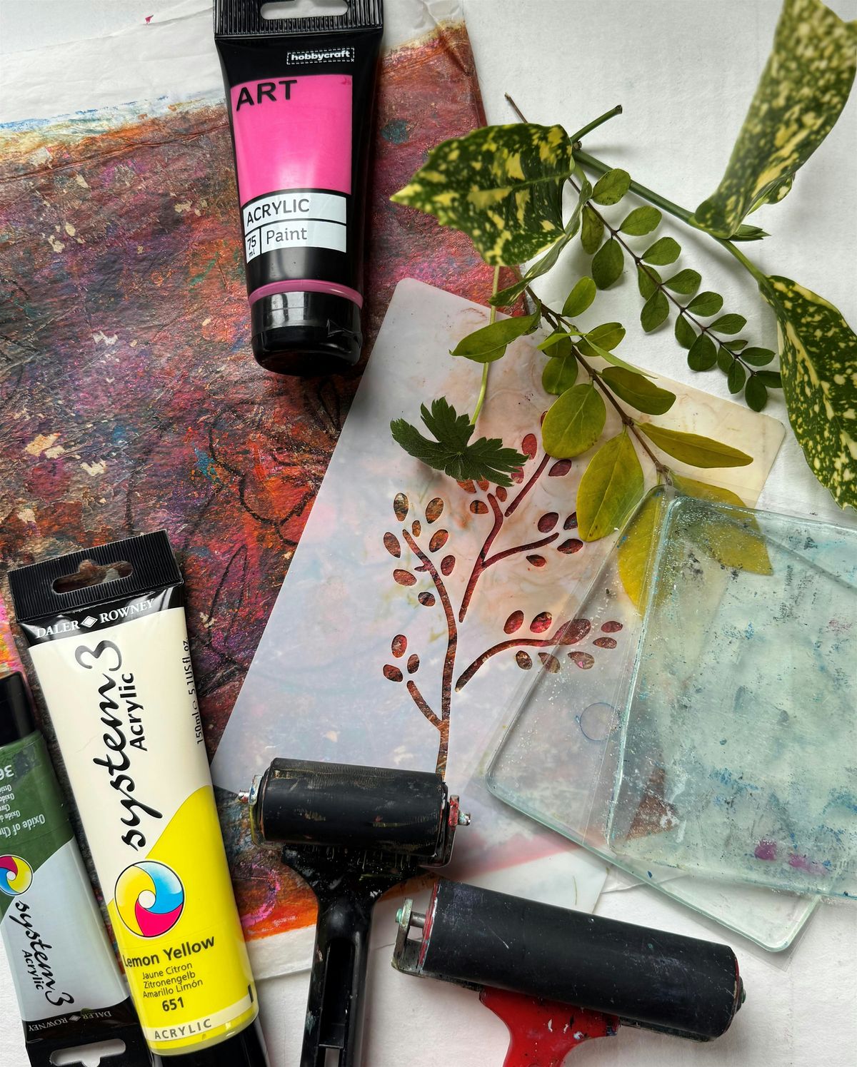 Gelli Print – Exploring Botanicals, 22 October | Event in Telford | AllEvents