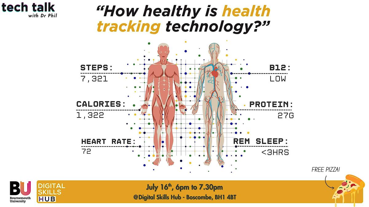 Tech Talk: How healthy is health tracking technology?, 16 July | Event in Boscombe | AllEvents