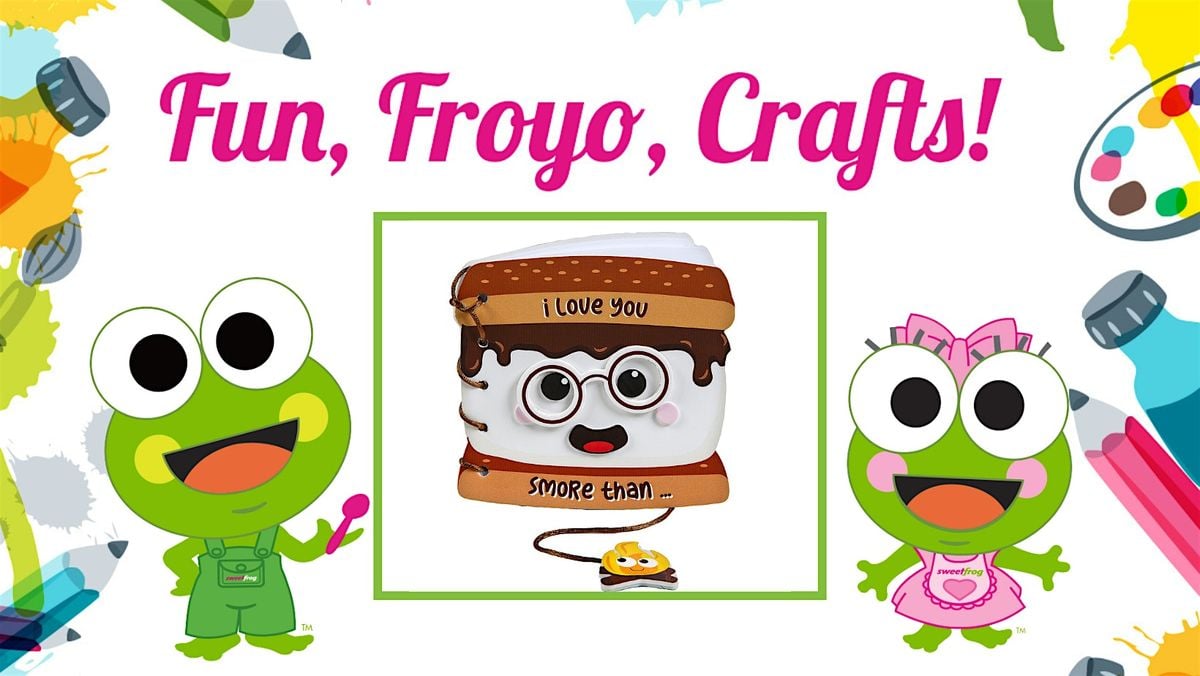 Free Kid's S'more Notebook Lacing Craft at sweetFrog Kent Island, 29 August | Event in Chester | AllEvents
