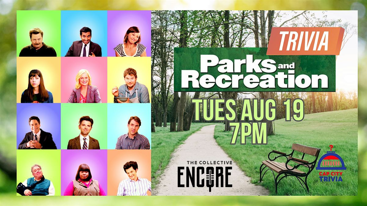 Parks & Recreation Trivia, 19 August | Event in Columbia | AllEvents