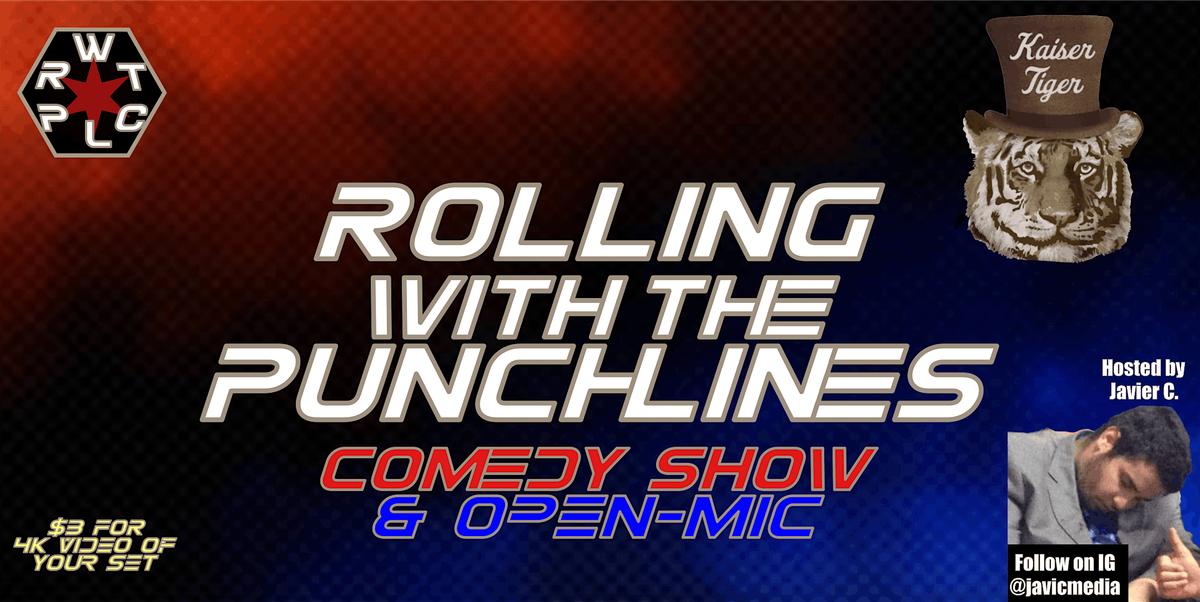 Rolling with the Punchlines Comedy Show & Open-mic, 16 August | Event in Chicago | AllEvents